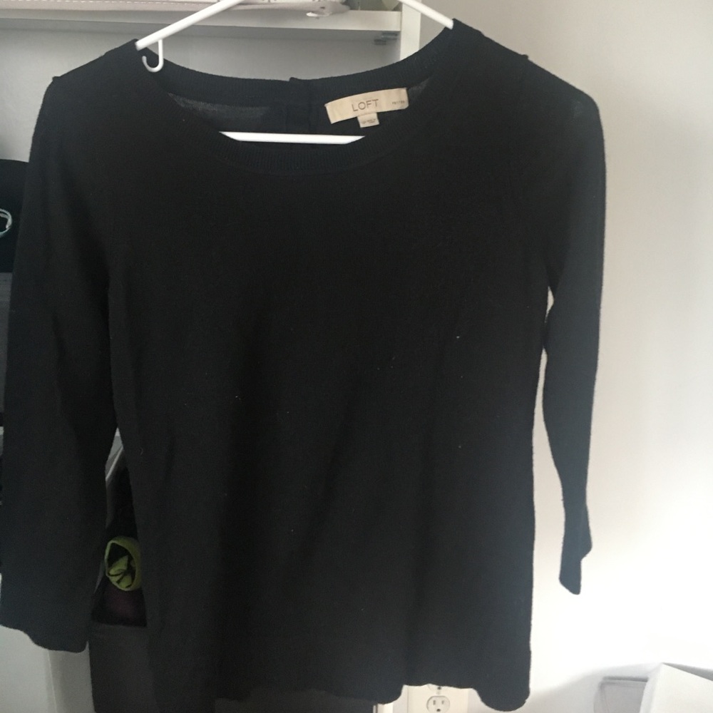 Black sweater
